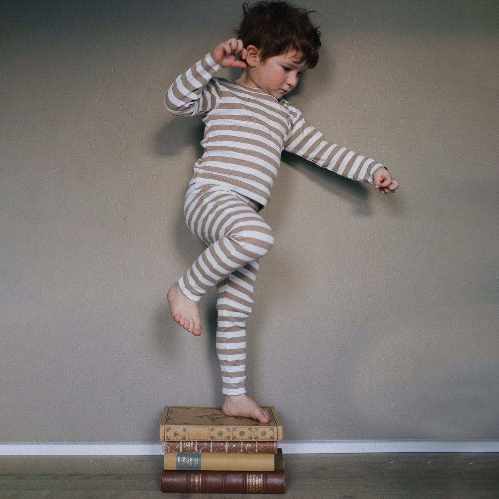 CARLET leggings - Montoy stripes