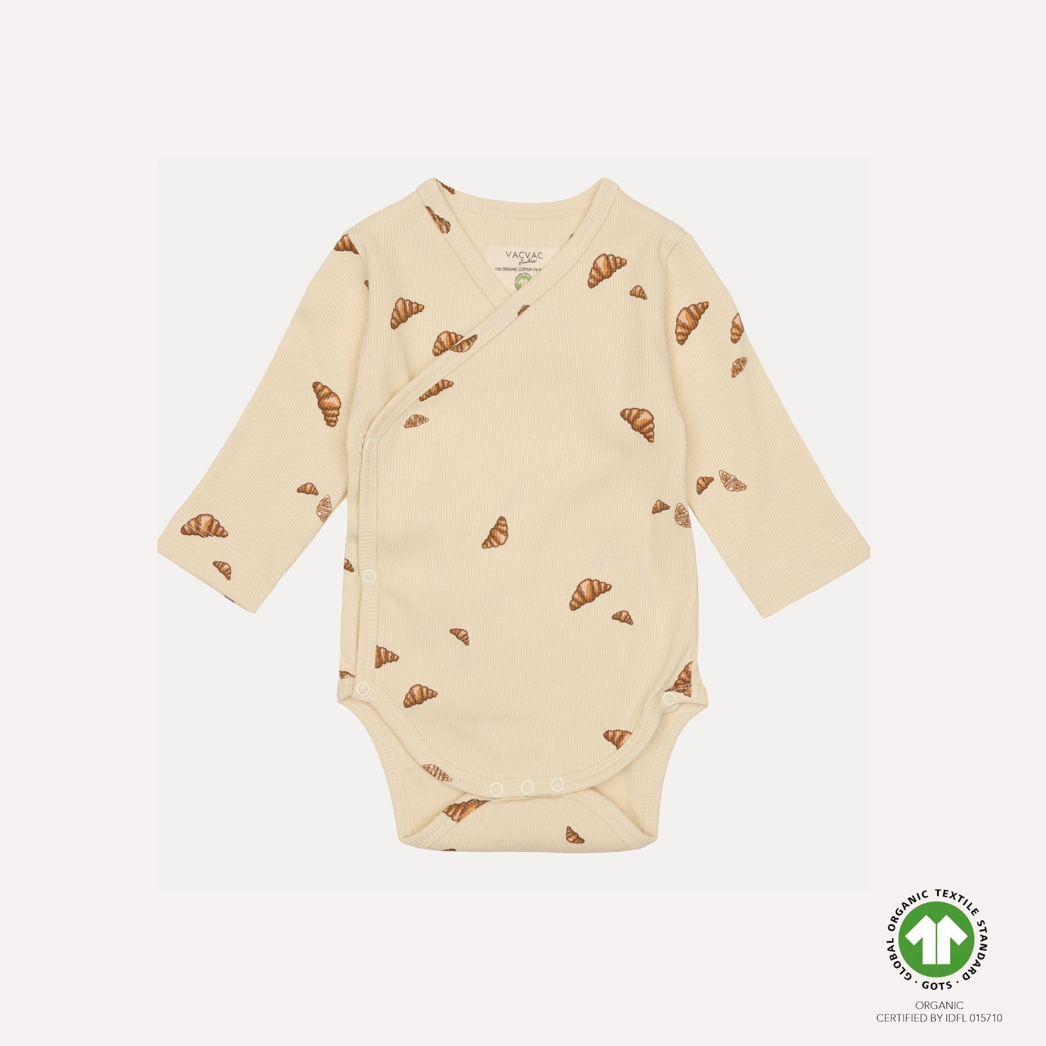 TOULON NB crossover bodystocking LS - Croissant mini