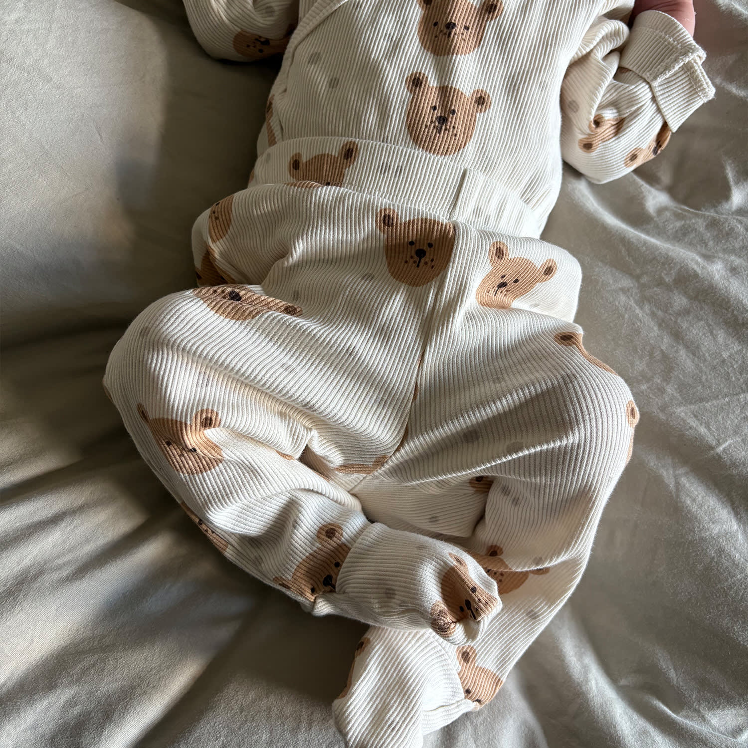 TOULON NB pants w. feet - TeddyTumbles