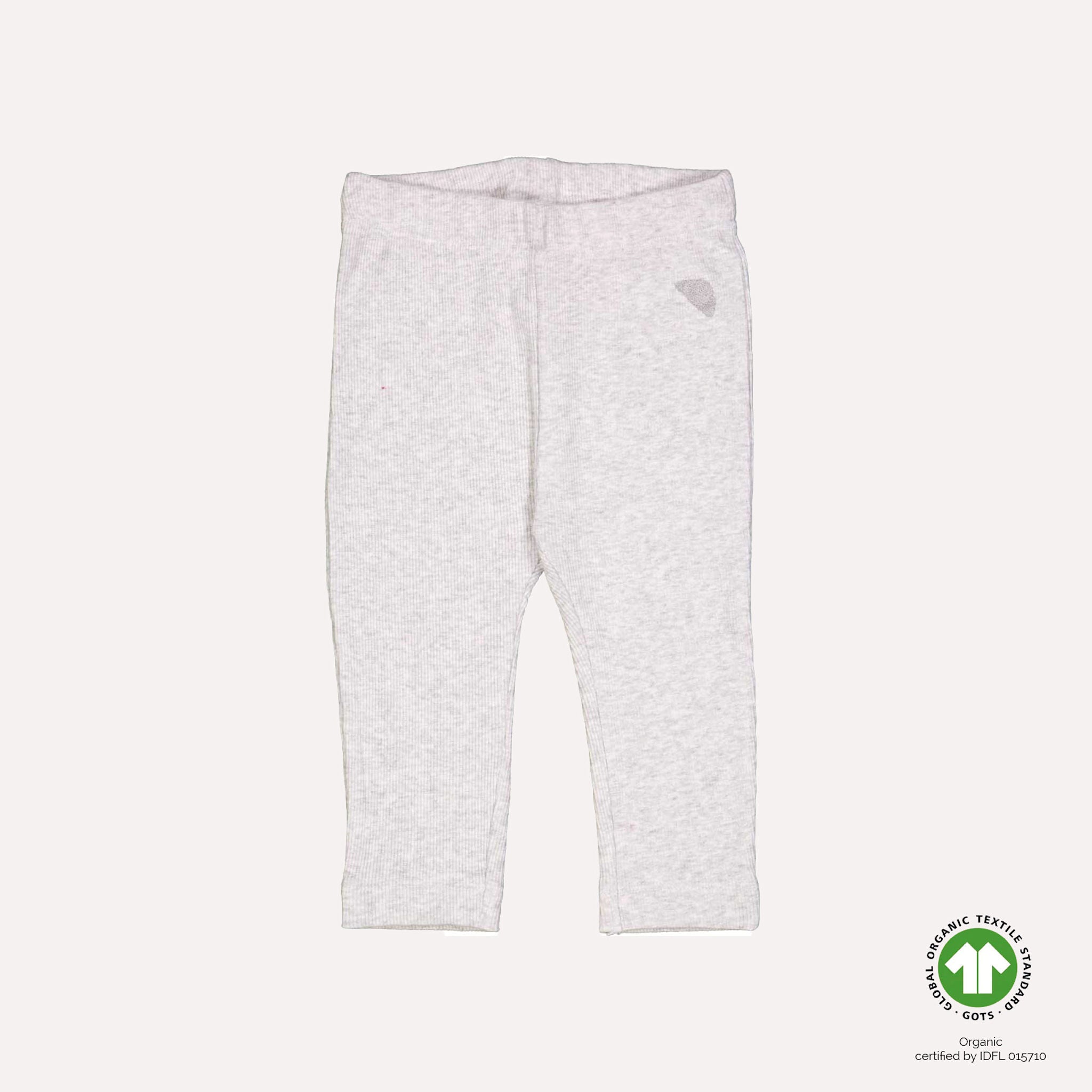 CARLET leggings - Light grey melange