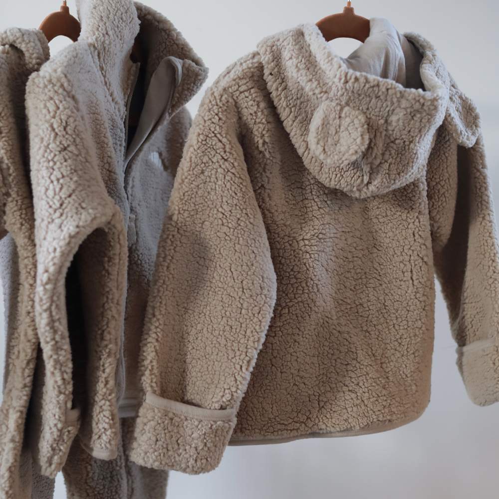 PELUCHE teddy jacket w. ears