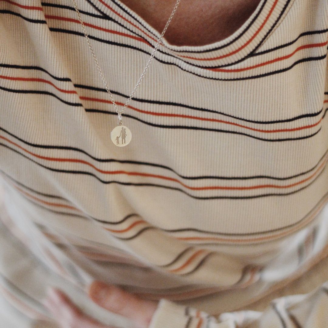 VACVAC studio CARLY blouse LS Mummy Blouse Seed Pearl stripes