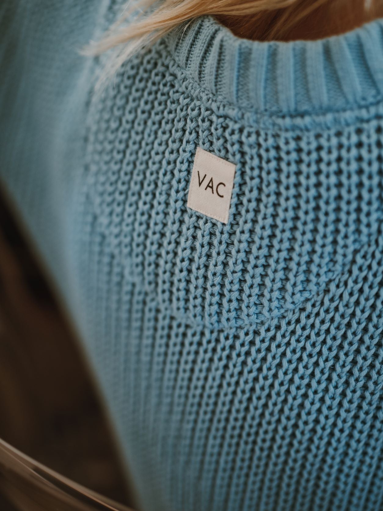 VACVAC studio Confettiknit 1.0 adult Knit Blue Blossom